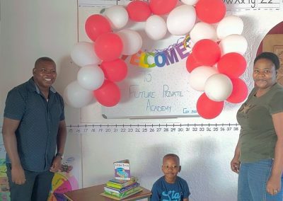 St Future Private Academy 4 parents Welcome on the first day in Kimberley 2024